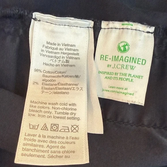 J Crew Navy Shorts 6’ - Picture 4 of 4